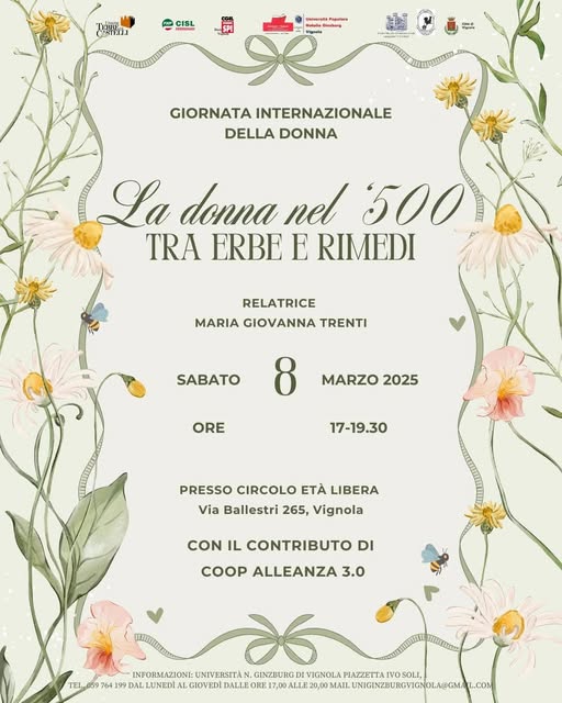 La donna nel 500 tra erbe e rimedi