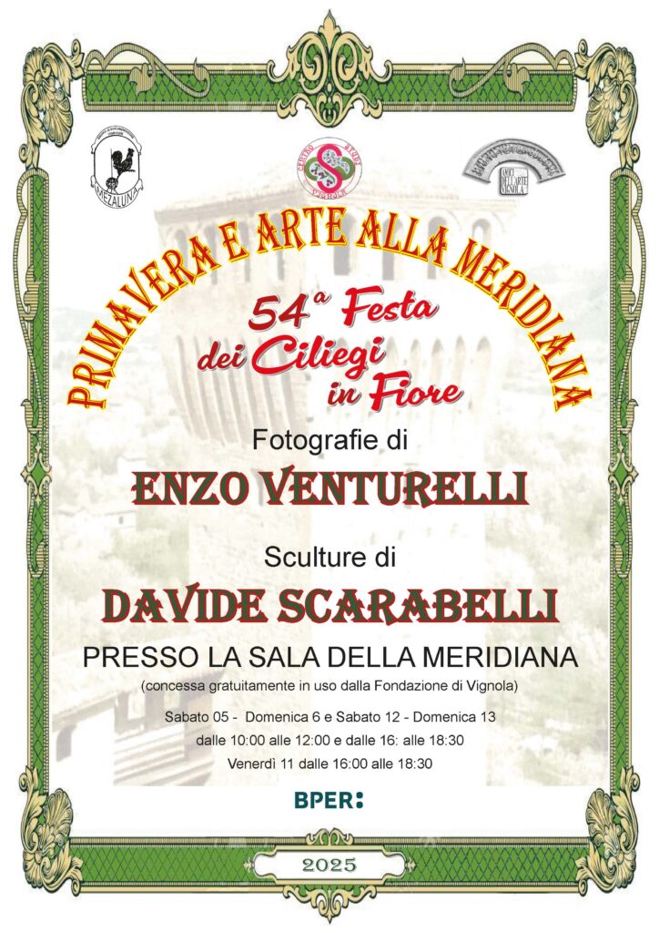 Mostra fotografica e di sculture 54° festa dei ciliegi